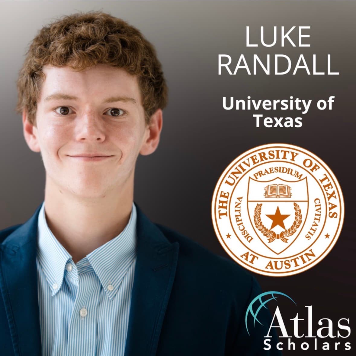 Luke Randall, committed to the University of Texas